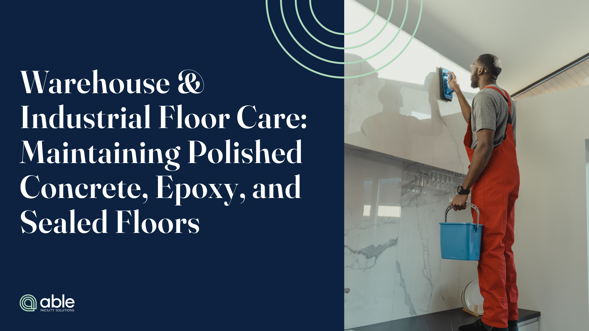 Warehouse & Industrial Floor Care: Maintaining Polished Concrete, Epoxy, and Sealed Floors